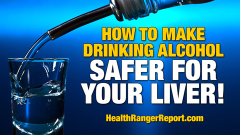 Image: How to make alcohol safer for your liver