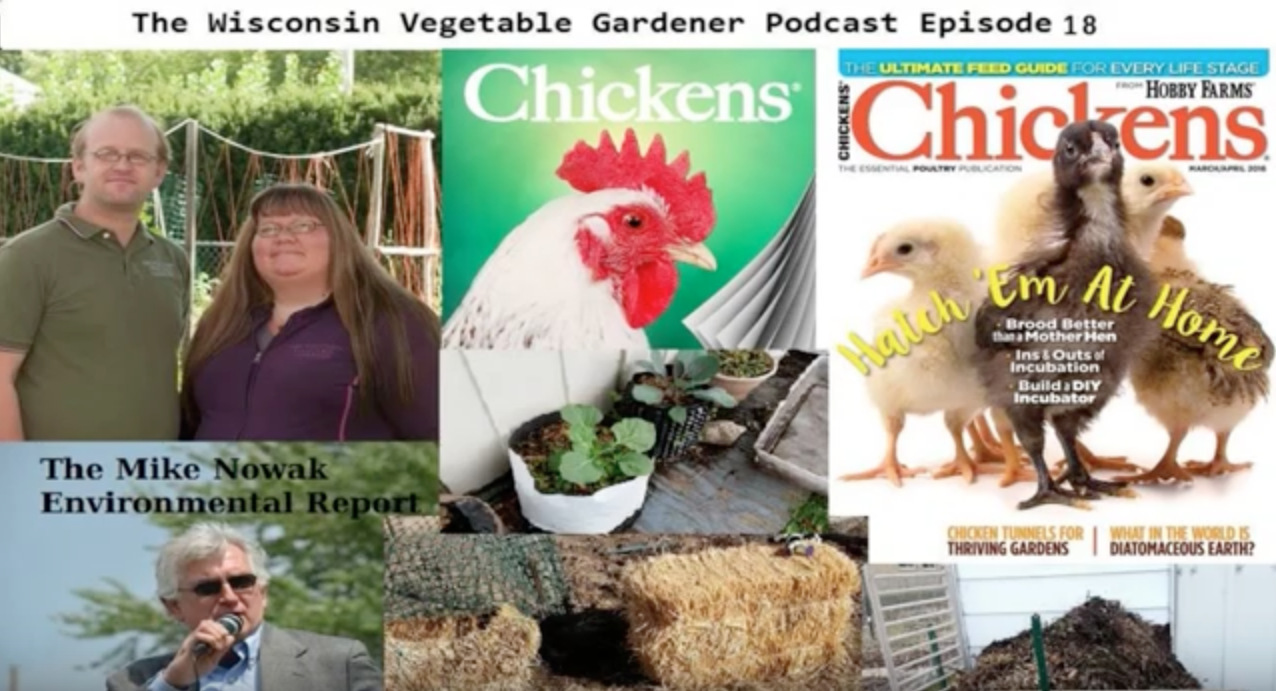 Image: Alternatives to digging up your back yard for a garden – The Wisconsin Vegetable Gardener – Guest Roger Sipe (Video)