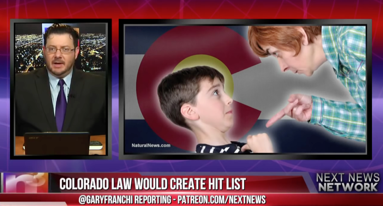 Image: Colorado Law would create hit list of Non-vaxxed children (Video)
