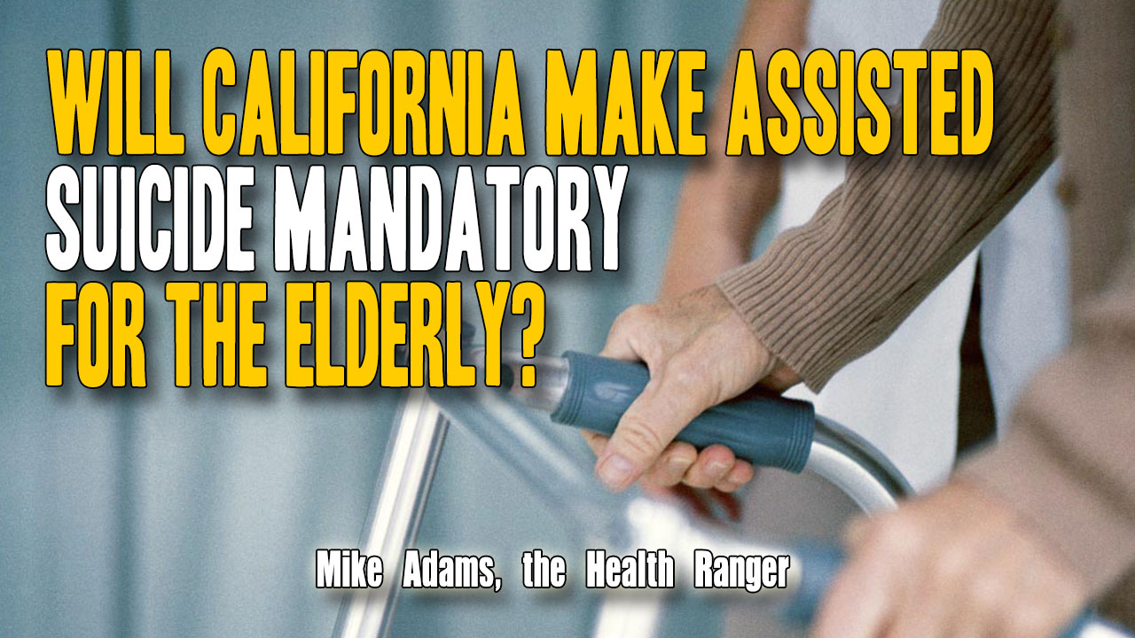 Image: Will California make assisted suicide MANDATORY for the elderly? (Audio)