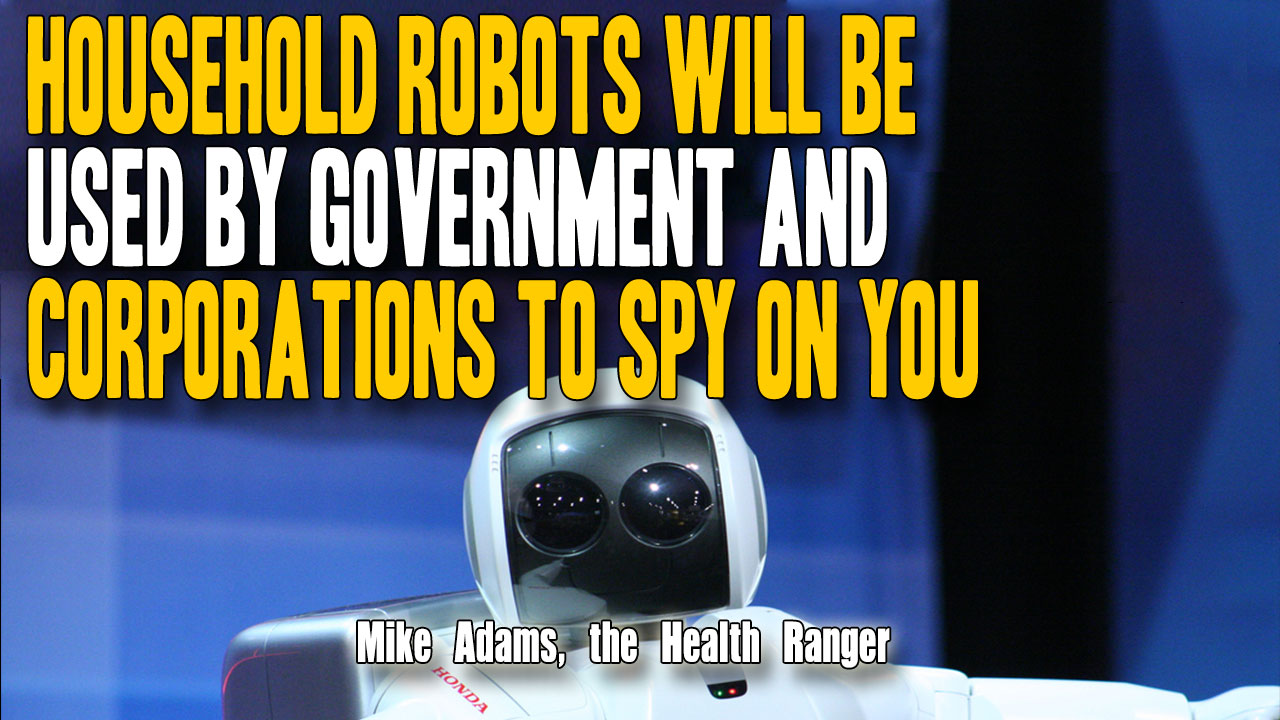 Image: Household robots will be used by the government and corporations to spy on you (Audio)