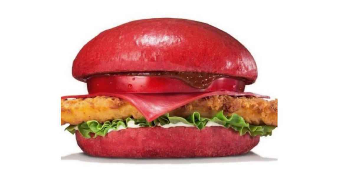 Image: Burger King Presents The ‘Angriest’ Red-Dyed Burger, Beware The Health Risks of Artificial Food Dye (Audio)