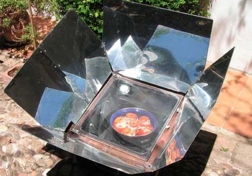 Image: Solar cooking for EMP preparedness (Video)