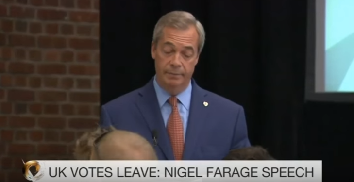 Image: Nigel Farage’s Resignation Speech (Video)