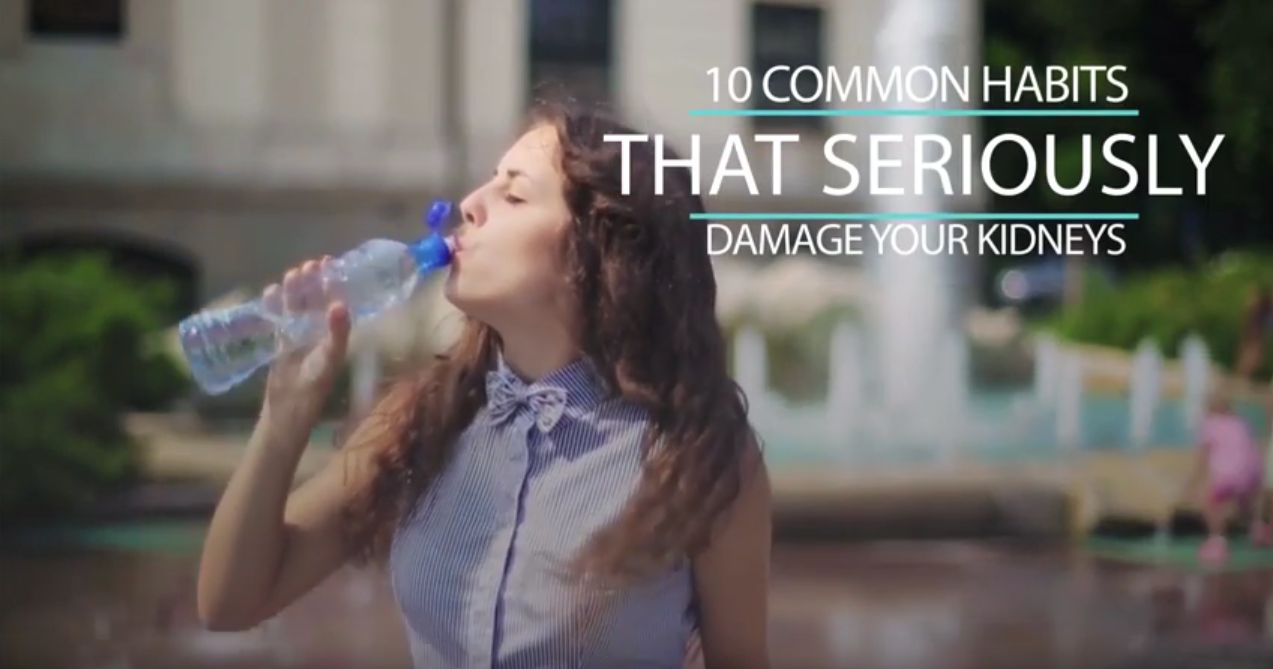 Image: 10 Common Habits That Seriously Damage Your Kidneys (Video)