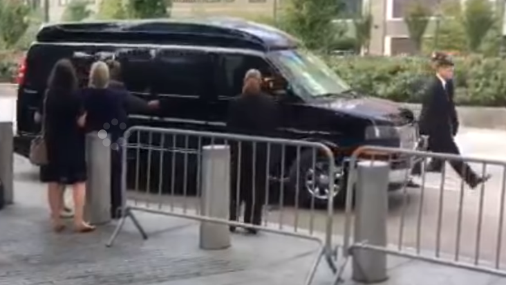 Image: Hillary Collapses at Ground Zero, Helped into Van (Video)