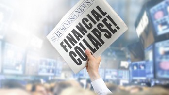 Newspaper-With-Financial-Collapse
