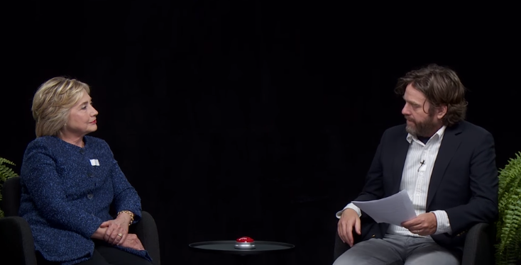 Image: Hillary Clinton: Between Two Ferns With Zach Galifianakis (Video)