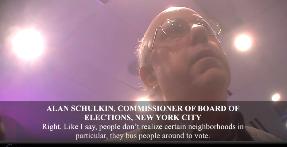 Image: Hidden Camera: NYC Election Commissioner Reveals Voter Fraud (Video)