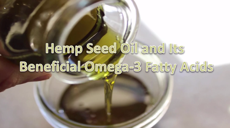 Image: Hemp Seed Oil and Its Beneficial Omega-3 Fatty Acids (Video)