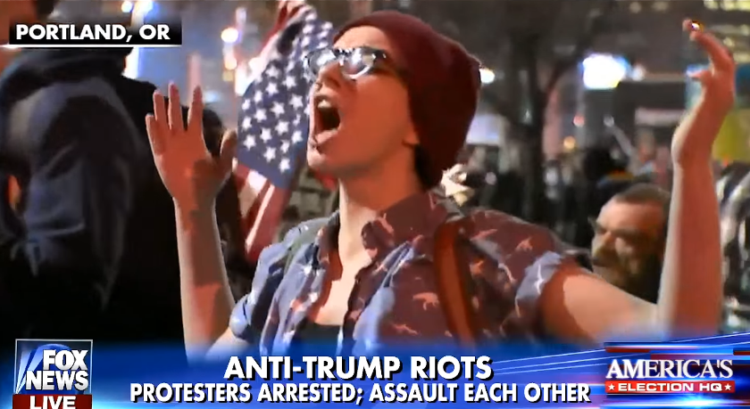 Image: Astro-turf: Anti-Trump Riots Are Being Funded, Professionally Organized (Video)