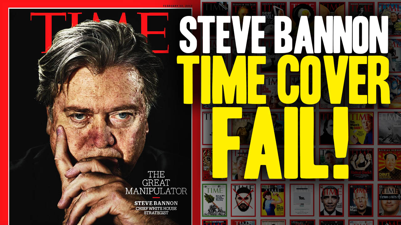 Image: TIME Manipulates Steve Bannon Cover Photo (Video)