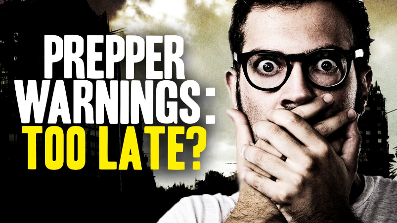 Image: Prepper Alert: If You’re Not Already Prepping, You May be Too Late (Video)