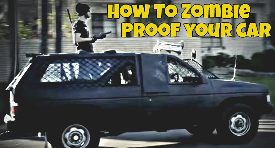 Image: How To Zombie Proof Your Car With Armor and Weapons (Video)