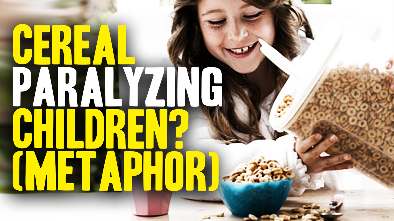 Image: Breakfast Cereal Paralyzes Children – “Sort of…” (Video)