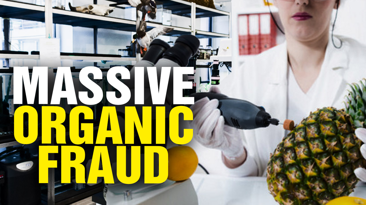 Image: Massive ORGANIC FRAUD, Science Fraud and Label Fraud Across the Food Industry (Video)