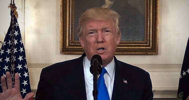 Image: President Trump Delivers Statement After Virginia Shooting (Video)
