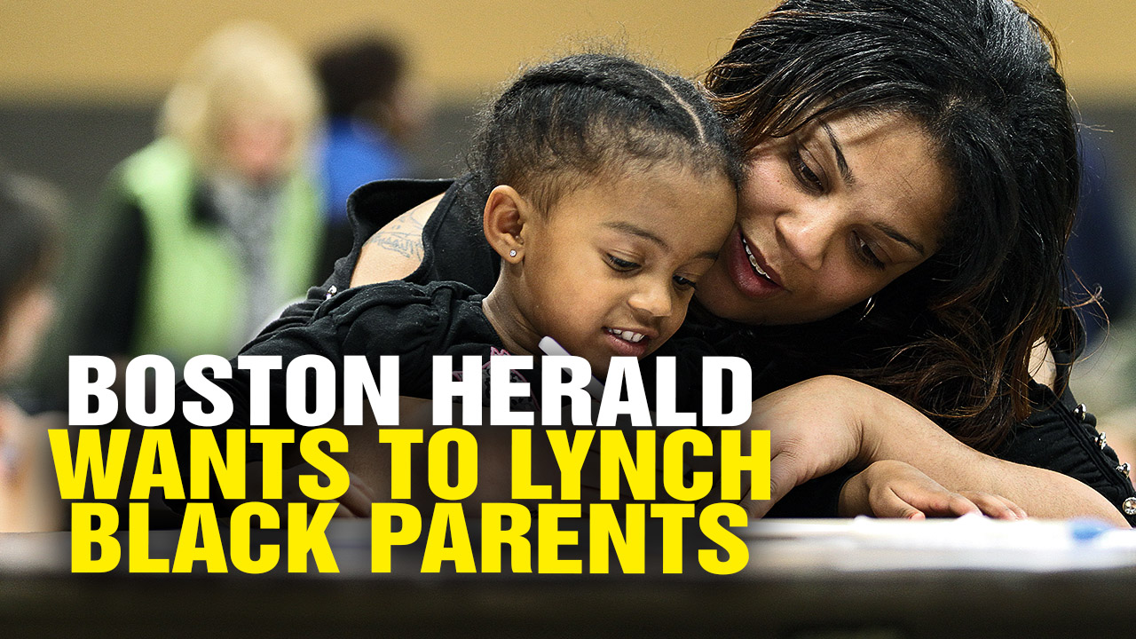 Image: Racist Boston Herald Calls For “LYNCHING” of African-American Vaccine Skeptics (Video)