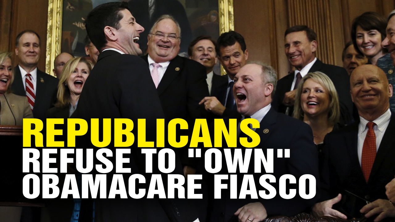 Image: Republicans refuse to “own” Obamacare as it collapses (Video)