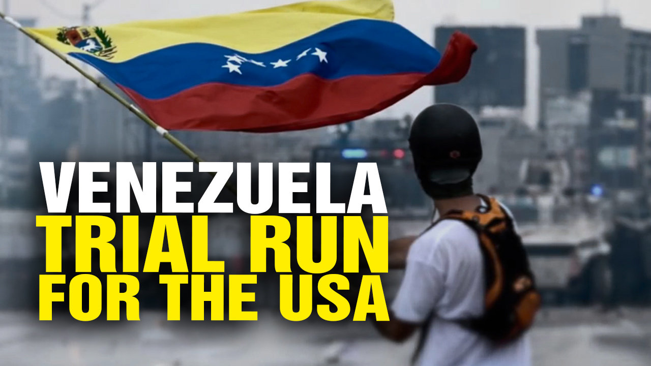 Image: Venezuela Is a TRIAL RUN for Collapse in America (Video)