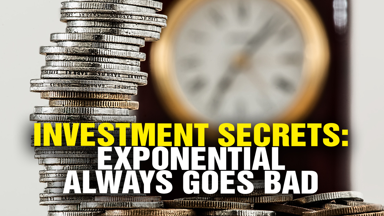 Image: Investment SECRETS: Exponential Growth ALWAYS Crashes (Video)