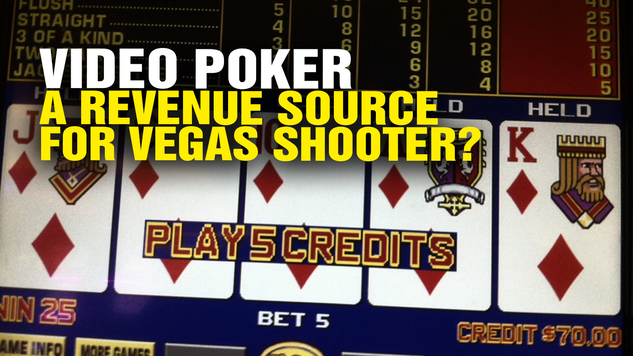 Image: Las Vegas Shooter Earned Millions Playing VIDEO POKER? (Video)