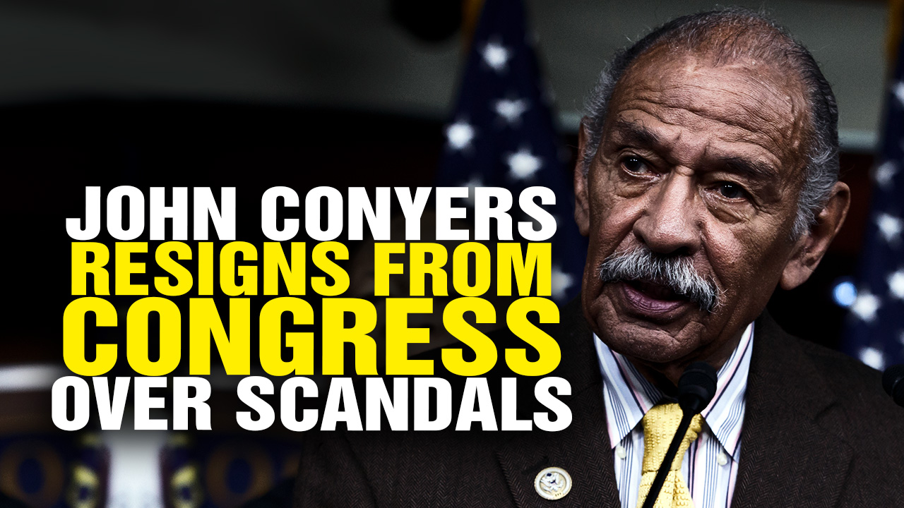 Image: John Conyers RESIGNS from Congress amid Sex Scandal Accusations (Video)