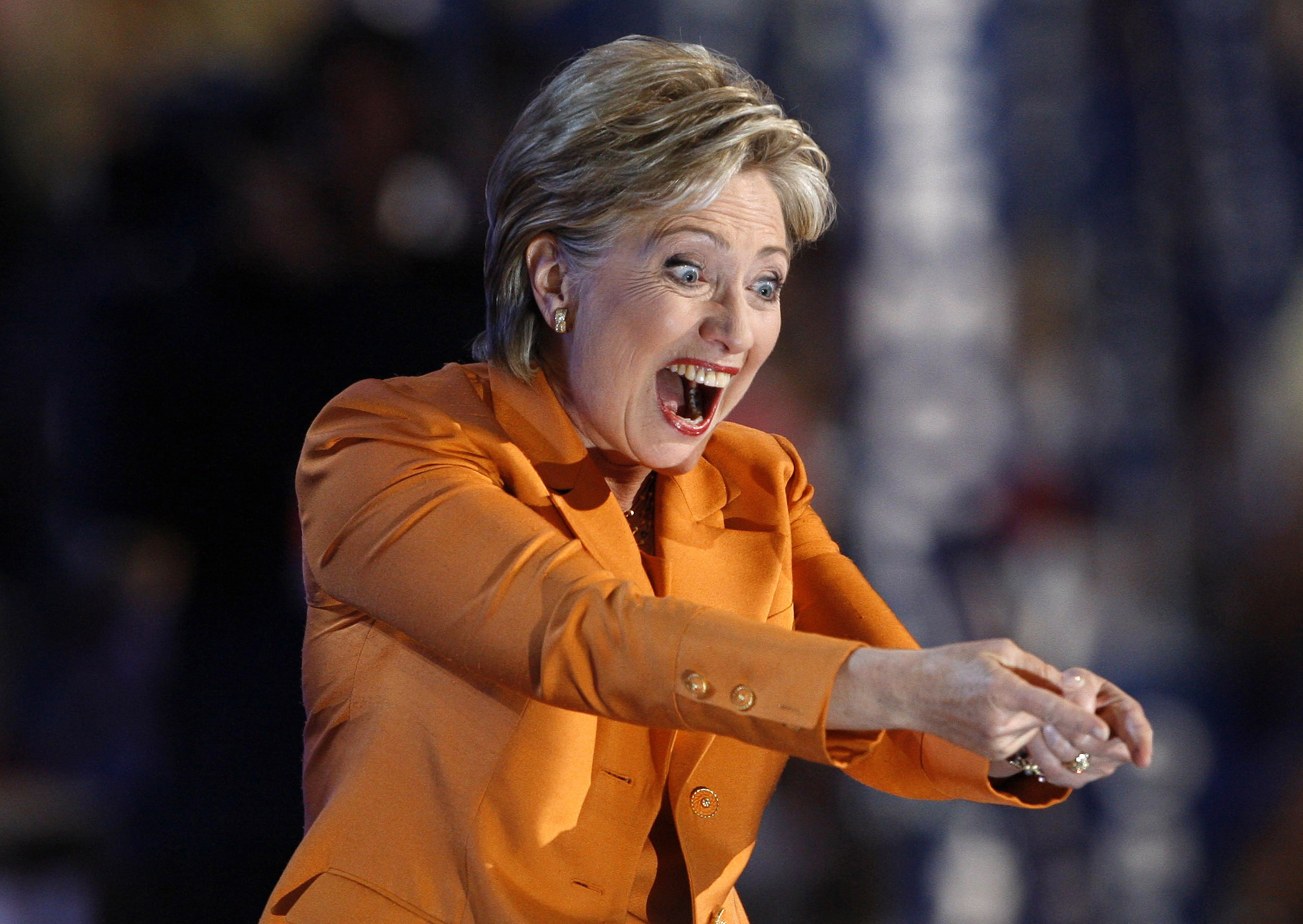Image: Criminal Politician Clinton Won 6 Coin Flips To Take Iowa