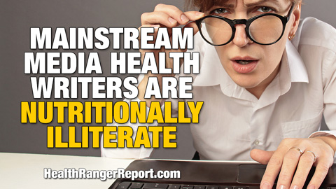 Image: Mainstream media health writers are nutritionally illiterate (Audio)