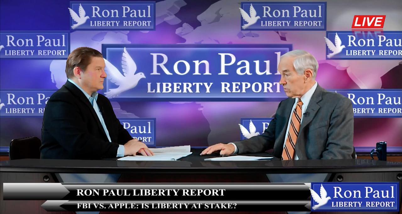 Image: RON PAUL – FBI vs. Apple: Is Liberty At Stake? (Video)