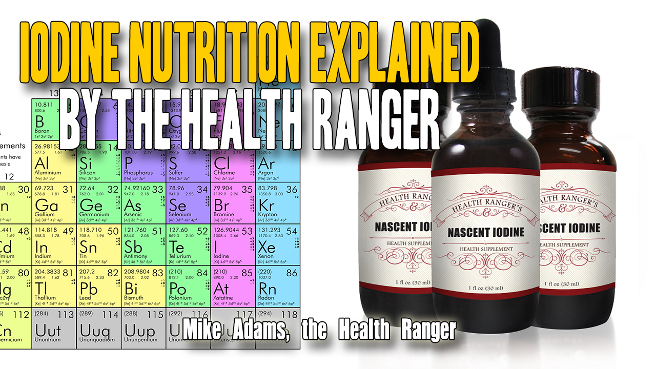 Image: Iodine nutrition explained by the Health Ranger (Video)