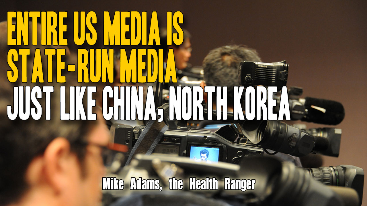 Image: Entire US media is state-run media just like China, North Korea (Audio)