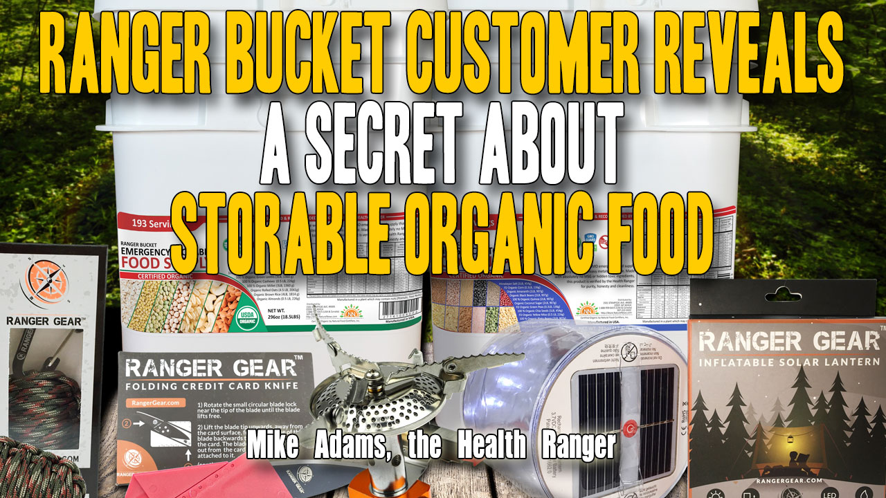 Image: Ranger Bucket customer reveals a secret about storable organic food (Audio)