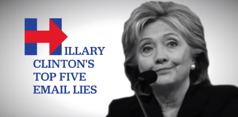 Image: Hillary Clinton’s Top Five Email Lies: The Tale of Two Press Conferences (Video)