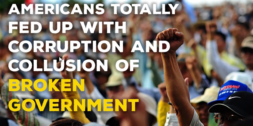 Image: Broken Government: America Is Fed up with Corruption and Collusion (Video)
