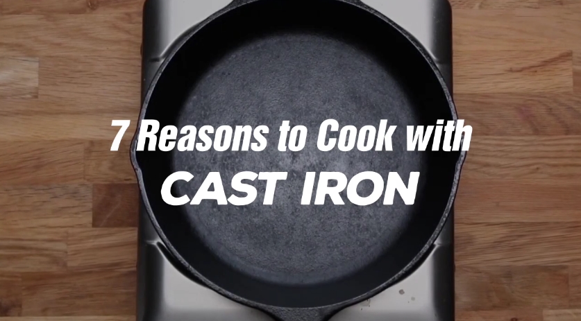 Image: 7 Reasons To Cook With Cast Iron  (Video)