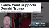 Kanye West Mark Dice