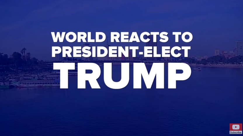 Image: World Reactions Towards President Elect Trump (Video)