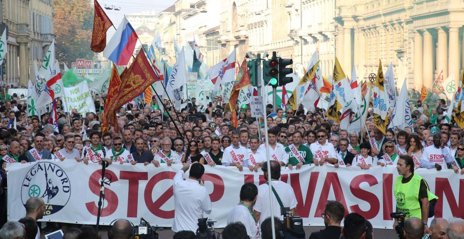 Image: Leftist Media Silent After 100k Italians Protest Islamic Invasion (Video)