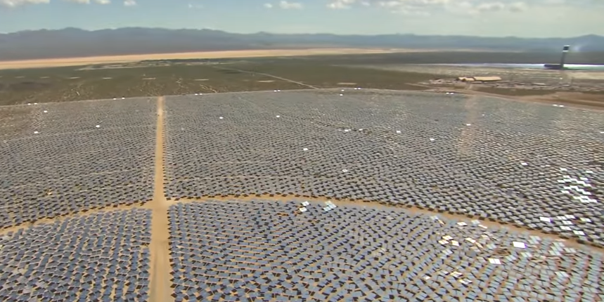 Image: CA’s Solar Panel Fields Causing Birds to Catch Fire Mid-Flight (Video)