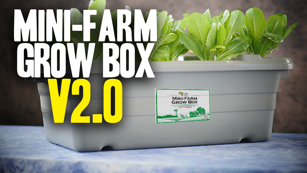 Image: Food Rising Mini Farm Grow Box V2.0 launched by Health Ranger (Video)