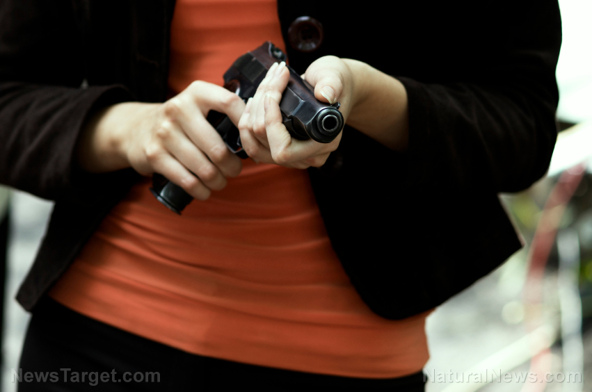Image: Girls Packing Heat: How a Gun Holster for Bras Can Save Lives (Video)