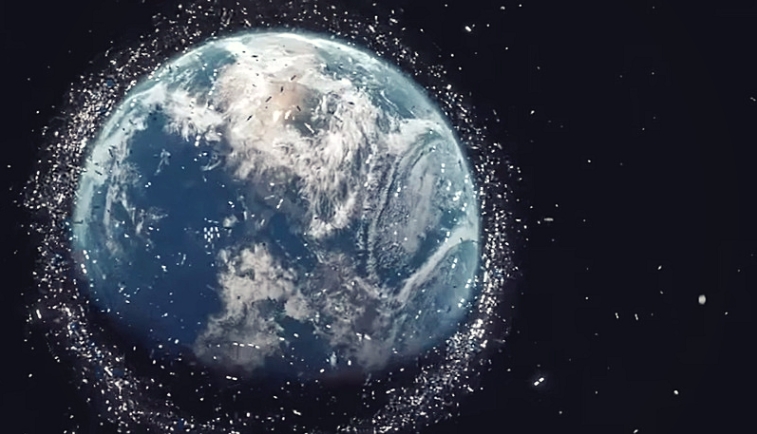 Image: The Earth is Surrounded By a Cloud of Debris That Could Cause Serious Damage (Video)