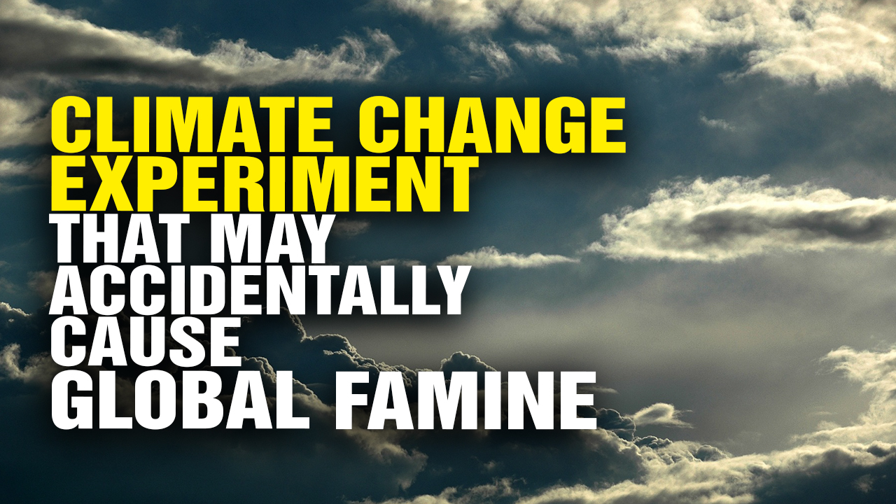Image: Climate Change Scientists Launch Geoengineering Experiment That May Accidentally Cause Global Famine (Video)