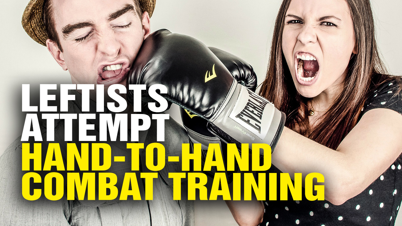 Image: Anti-Trump Leftists Attempt Hand-to-Hand Combat Training (Video)