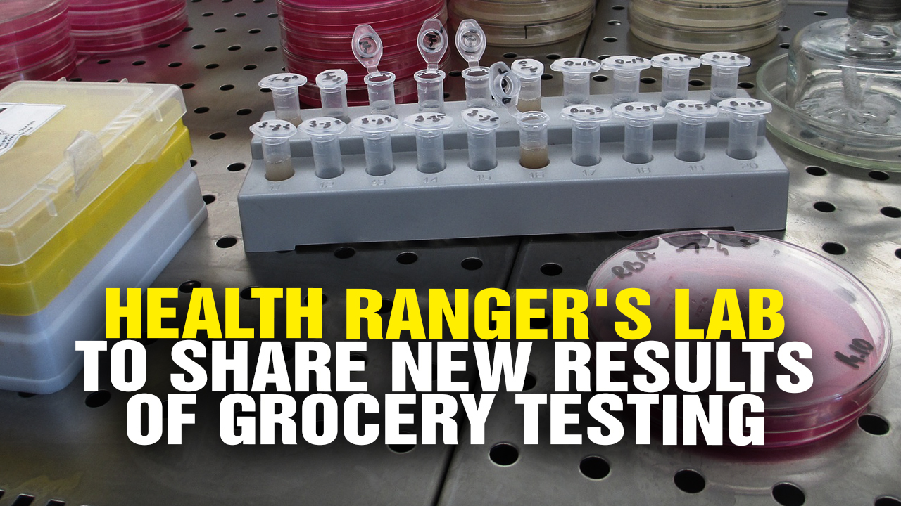 Image: Health Ranger’s LAB to SHARE results of grocery testing (Video)