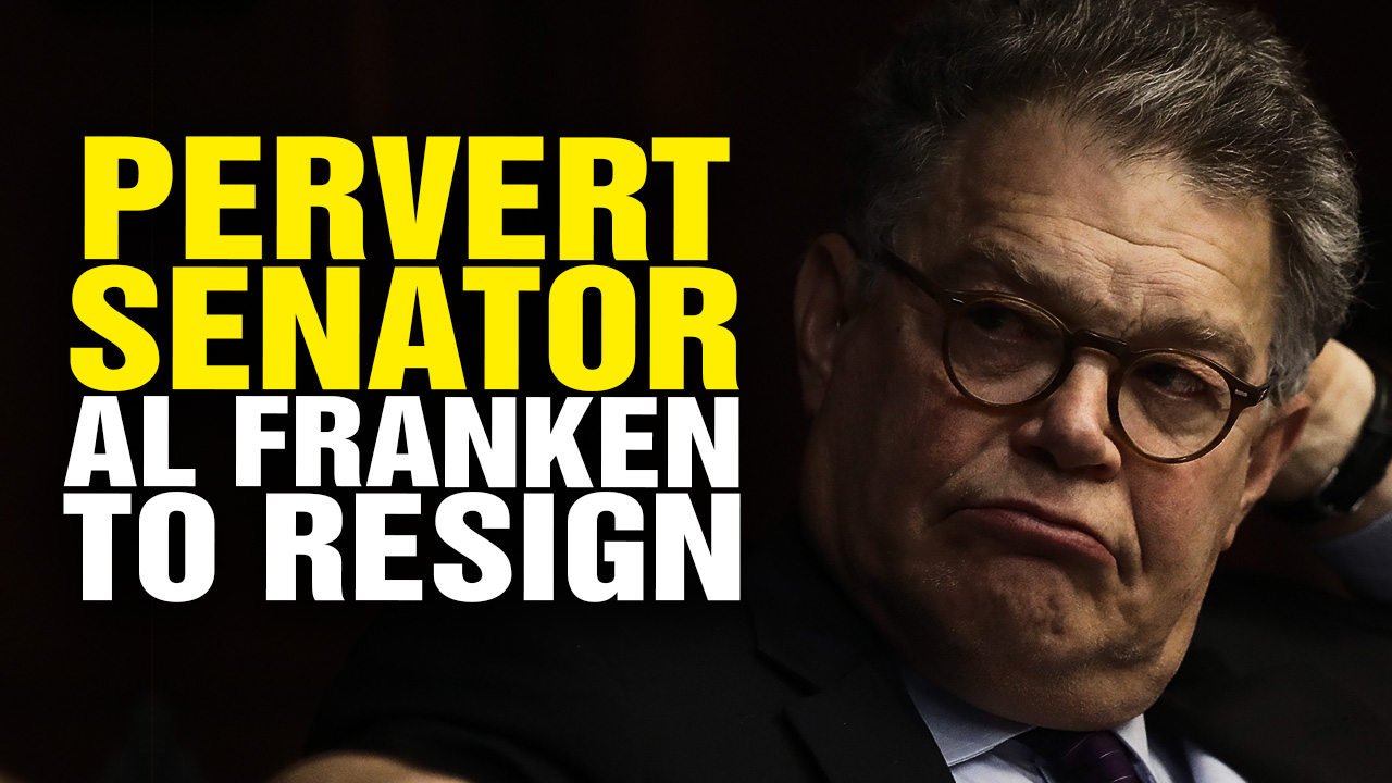 Image: Pervert Sen. Al Franken to RESIGN over Sex Assault Allegations (Video)