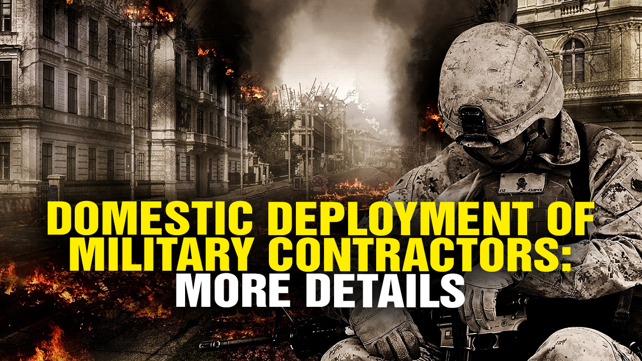 Image: Domestic Deployment for Military Contractors? MORE DETAILS (Video)