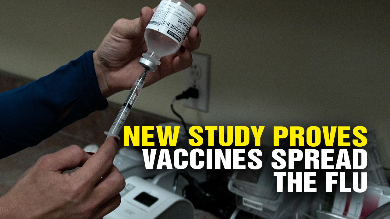 Image: New Study PROVES Vaccines SPREAD the FLU (Video)