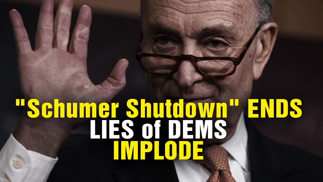 Image: The Schumer Shutdown Reveals Total FAILURE of Democrat LIES (Video)